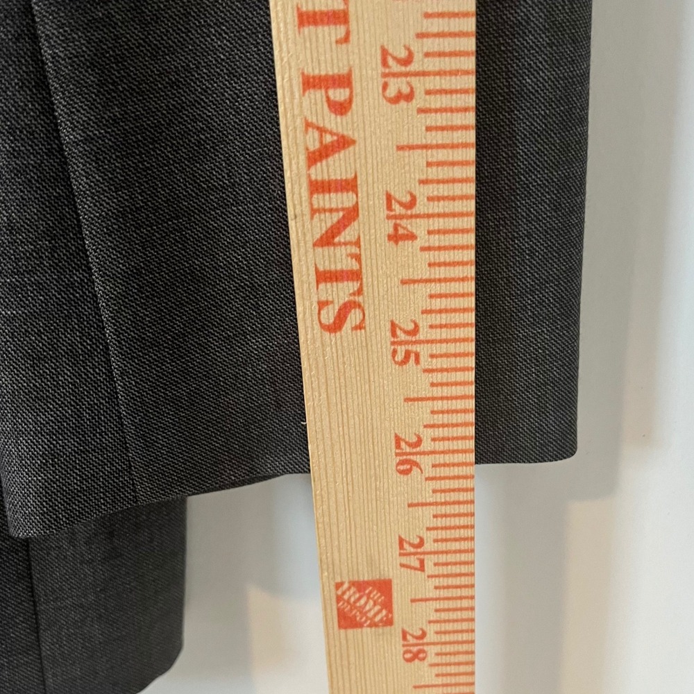 J Crew Ludlow Tollegno 1900 Italian Wool Charcoal‎ Gray Blazer Jacket Size 42L - Picture 7 of 8